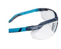 9183281 uvex i-5 Anti-Mist UV Safety Glasses, Grey PC Lens