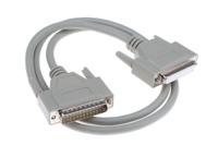 1656291 Phoenix Contact Male 25 Pin D-sub to Female 25 Pin D-sub Serial Cable, 1m PVC