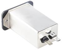 b84771a0016a000 EPCOS 16A, 250 V ac/dc Panel Mount IEC Inlet Filter B84771A0016A000, Tab