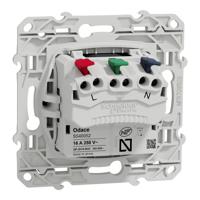 s540052 Schneider Electric Anthracite 1 Gang Plug Socket, 2 Poles, 16A, French 2P, Indoor Use