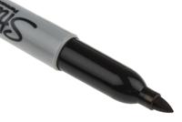 1986454 Sharpie Twin Tip Black Marker Pen