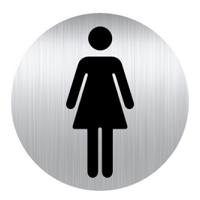 palu5 Viso Aluminium Mandatory Womens Toilet Sign