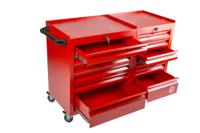 753-1582 RS PRO 12 Drawer Steel Wheeled Tool Chest