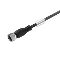 9457730500 Weidmüller Straight Female 4 way Actuator/Sensor Cable, 5m
