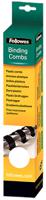 5330803 Fellowes White A4 Binding Comb, 10mm Diameter