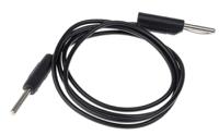 668-4584 RS PRO, 2.5A, 50V ac, Black, 1m Lead Length
