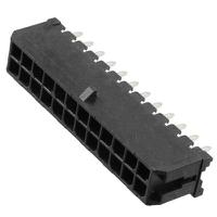 430452427 Molex 43045 Series Vertical Through Hole PCB Header, 24 Contact(s), 3 mm Pitch, 2 Row, Shrouded