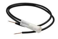 l295000nad Arcolectric (Bulgin) Ltd 2950 Series Neon Panel Mount Indicator, 230V ac, 8mm Mounting Hole Size, Lead Wires Termination