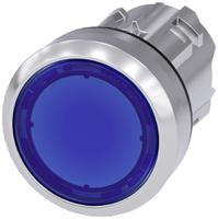 3su1051-0aa50-0aa0 Siemens SIRIUS ACT 3SU10 Series Blue Latching Push Button, 22mm Cutout, IP66, IP67, IP69K