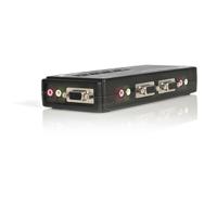 sv411kusb StarTech.com 4 Port USB VGA KVM Switch, 3.5 mm Stereo 2048 x 1536 Maximum Resolution