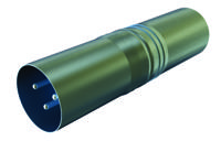 na3mm Neutrik AV Adapter, Male XLR to Male XLR