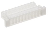 shr-10v-s-b JST, SH 10 Way PBT Crimp Terminal Housing, White