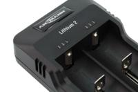 1001-0050 Ansmann Battery Charger For Lithium-Ion, NiMH AA, AAA, 26650, 22650, 18650, 18500, 17670, 16340, 14500 2 Cell with
