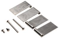 347-8399 Pinet Stainless Steel Flag Hinge with a Lift-off Pin, 80mm x 40mm x 3mm