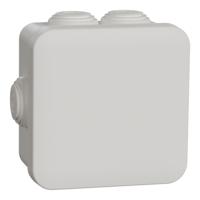 imt05024 Schneider Electric Mureva Box Series White Junction Box, IP55, 3 Terminals, 80 x 80 x 45mm