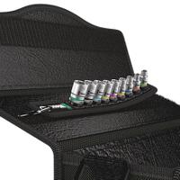 05003883001 Wera 9-Piece Metric 1/4 in Standard Socket Set , 6 point