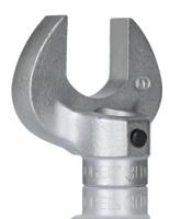 7774710 Gedore 8791 Series Open Ended Insert Spanner Head, 30 mm, 16mm Insert, Chrome Finish