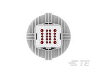 1-2350891-2 TE Connectivity, NTSEAL Automotive Connector Socket Panel Mount 20 Way, Solder Termination