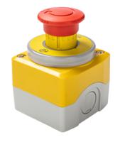 xalk178w3b140g Schneider Electric XALK Series Twist Release Illuminated Emergency Stop Push Button, Surface Mount, 1NO + 2NC