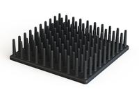 sfplas-6202-15p SPREADFAST Heatsink, Universal Square Plastic, 62 x 62 x 15mm