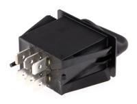 r2ab4455nnnn Otto, 3 Position DPDT Rotary Switch, 20 A @ 28 V dc, Tab