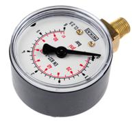 7203548 WIKA Analogue Pressure Gauge 6bar Bottom Entry 50mm Outside Diameter, With RS Calibration