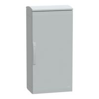 nsyplat1053g Schneider Electric PanelSeT Series Fibreglass Reinforced Polyester Single-Door-Door Floor Standing Enclosure, Opaque