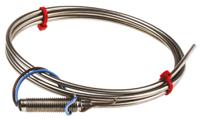 159-124 RS PRO Type K Thermocouple 1m Length, 3mm Diameter → +1100°C