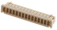 df13-15s-125c Hirose, DF13 Male Connector Housing, 1.25mm Pitch, 15 Way, 1 Row