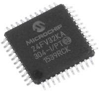 pic24fv32ka304-ipt Microchip PIC24FV32KA304-I/PT, 16 bit PIC, PIC24FV Microcontroller, 32 MHz, 32kB FLASH, 44-Pin TQFP