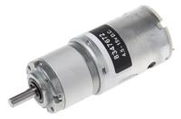 834-7672 RS PRO Brushed Geared DC Geared Motor, 19.8 W, 12 V dc, 3024 gcm, 537 rpm, 6mm Shaft Diameter