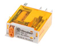 465281100054 Finder Plug In Power Relay, 110V ac Coil, 8A Switching Current, DPDT