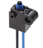 d2gw-a12d Omron Pin Plunger Subminiature Micro Switch, Wire Lead Terminal, 1 mA, SPST -NO, IP67