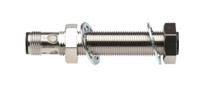 e2e-x9b1tl12-m1 Omron Inductive Threaded Barrel Proximity Sensor, M12, 9 mm Detection, PNP NO, 10 → 30 V dc