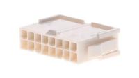 39-01-2166 Molex, Mini-Fit Male Crimp Connector Housing, 4.2mm Pitch, 16 Way, 2 Row