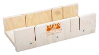 233-400 Bahco Wooden Mitre Box With Side Wall, 1 piece