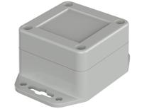 07806064-xt-060604-wl-7035 Bopla Euromas X Series Light Grey ABS Enclosure, IP66, IP68, IK07, Flanged, Light Grey Lid, 60 x 60 x 40.1mm