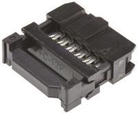 t812112a101ceu Amphenol Communications Solutions 12-Way IDC Connector Socket for Cable Mount, 2-Row