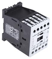 276414-dila-2224vdc Eaton DILA Contactor, 24 V dc Coil, 4-Pole, 4 A 24 V, 2 NO/2 NC, 415V