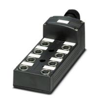 1457380 Phoenix Contact Sensor Box, M12, 5 way, 8 port