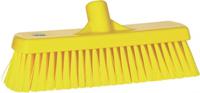 70686 Vikan Broom, Yellow With Polyester, Polypropylene, Stainless Steel Bristles for  for General Purpose
