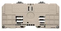 1029600000 Weidmuller  WFF Series Dark Beige, 25 → 240mm², Single-Level, Bolt Termination