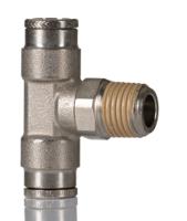 101670828 Norgren PNEUFIT 10 Series Straight Threaded Adaptor, R 1/4 Male to Push In 8 mm, Threaded-to-Tube Connection Style,