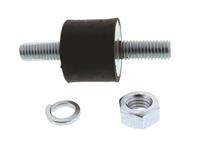 2520vv20-35 FIBET M8 Anti Vibration Mount, Male to Male Bobbin with 22.4kg Compression Load