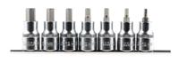 262-0325 RS PRO 7-Piece Metric 1/2 in Bit Socket Set , Hex Bit