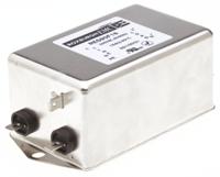 res90f16 Roxburgh EMC, RES90 16A 250 V ac DC → 60Hz, Chassis Mount RFI Filter, Fast-On, Single Phase
