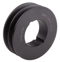 spaa-pulley-106-x-2 RS PRO Pulley, Cast Iron, Steel