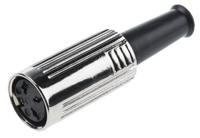 692-5425 RS PRO 3 Pole Din Socket, DIN 41524, 4A, 60 V ac, Female, Cable Mount