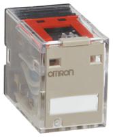 my4zn-110120vac-s Omron Plug In Power Relay, 120V ac Coil, 5A Switching Current, 4PDT