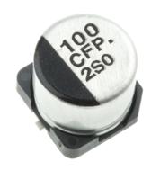 eeefp1c101ap Panasonic 100μF Aluminium Electrolytic Aluminium Electrolytic Capacitor 16V dc, Surface Mount - EEEFP1C101AP